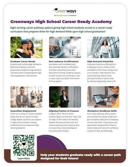 Greenways High School Career Ready Academy